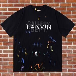 GALLERY DEPT. black crew neck short sleeve t-shirt